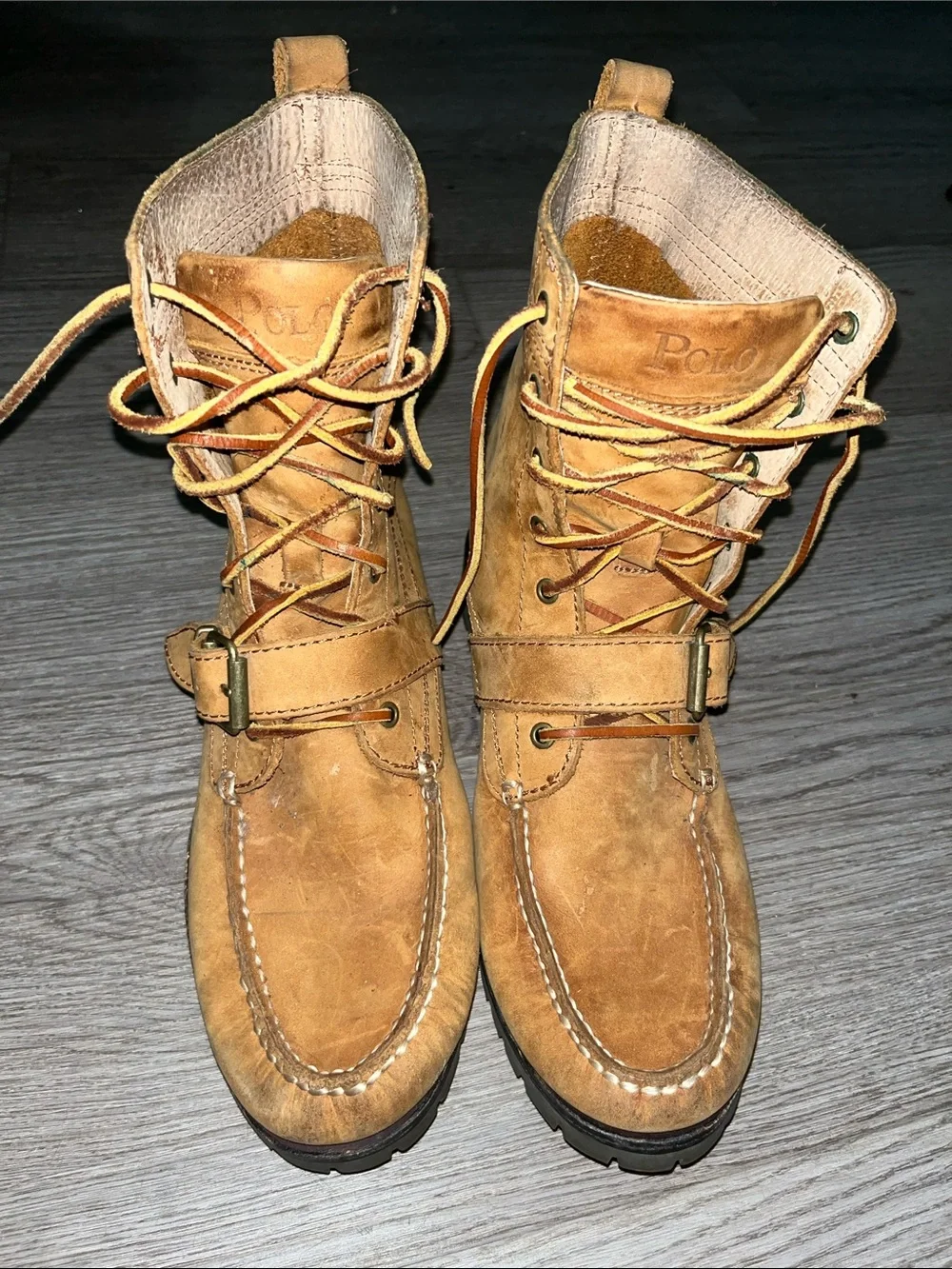 Polo Ralph Lauren Leather Ranger Boots